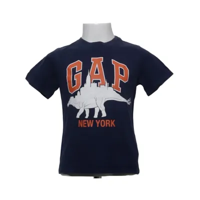 T-shirt (Blue, White, Orange) from BabyGap Cotton