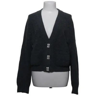 Cardigan (Gray) from Ganni Alpaca wool, Elastane, Merino wool, Polyamide