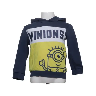 Capuchon sweater (Blauw, Wit, Geel) van Minions Katoen, Elastaan, Polyester