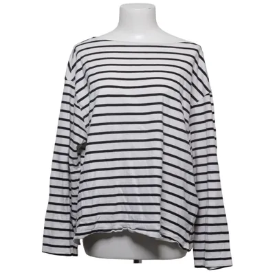 Lange mouwen shirt (Wit, Meerkleurig) van H&M Katoen