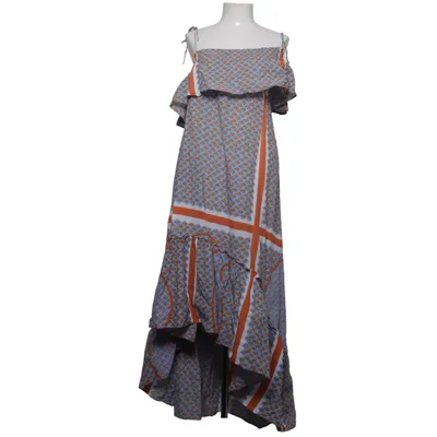 Långklänning (Blå, Orange, Vit, Flerfärgad) från Antik Batik