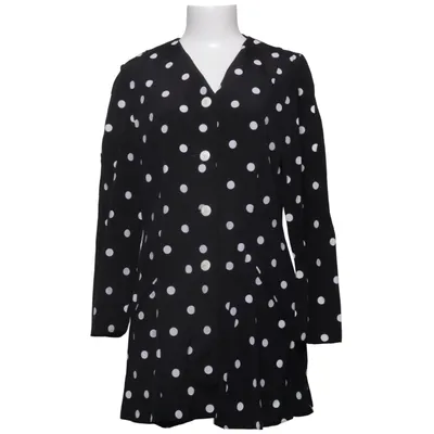Jurk (Zwart, Wit) van New Tast Polyester, Viscose