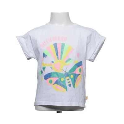 T-shirt (Hvid, Flerfarvet) fra Billieblush Bomuld