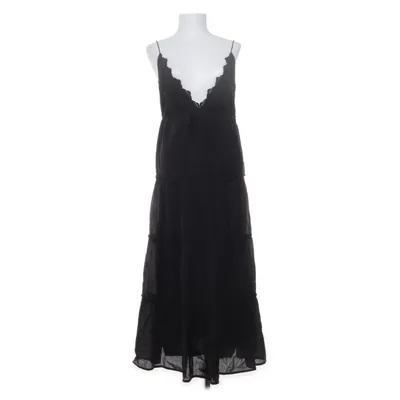 Robe longue (Noir) de Pull & Bear Coton