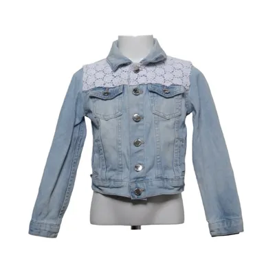 Veste en jean (Bleu, Blanc) de Primark Coton