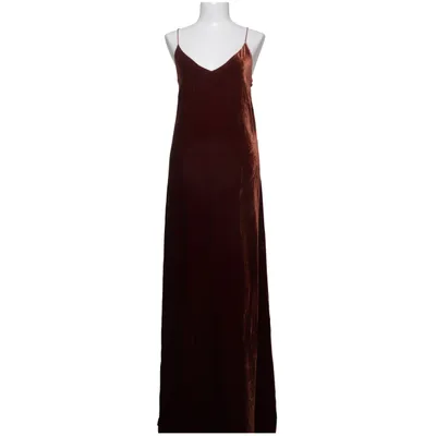 Långklänning (Brun) från Filippa K Elastan, Polyester, Silke, Viskos