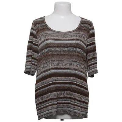 Haut (Marron, Gris, Blanc) de Devernois Acétate, Polyamide, Polyester, Viscose