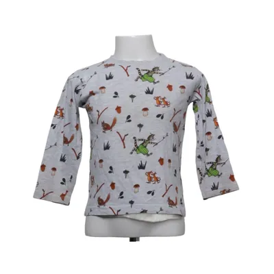 T-shirt à manches longues (Gris, Multicolore) de Pettson och Findus Coton
