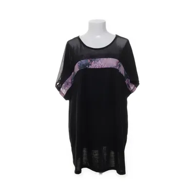 Träningstopp (Svart, Flerfärgad) från Active by Zizzi Elastan, Polyester