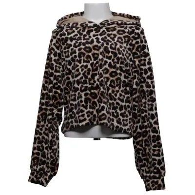 Hoodie (Beige, Black, Brown) from Lindex Kids Elastane, Polyester