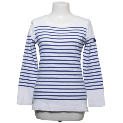 Långärmad t-shirt (Vit, Blå) från Armor Lux Bomull