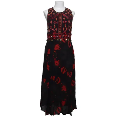 Jurk (Zwart, Rood, Meerkleurig) van Desigual Polyester, Viscose