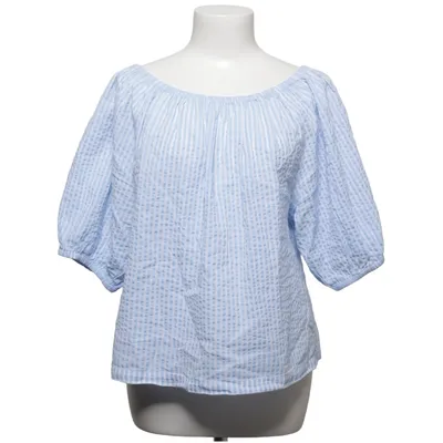Top (Blue, White) from KappAhl Cotton
