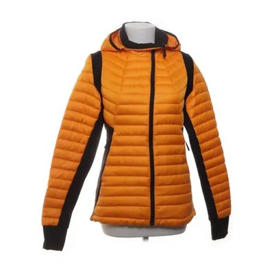 Dunjacka (Orange, Svart) från Áhkká Dun, Fjädrar, Polyamid, Polyester