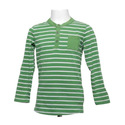 Henley shirt (Groen, Wit) van Polarn O. Pyret Katoen, Elastaan