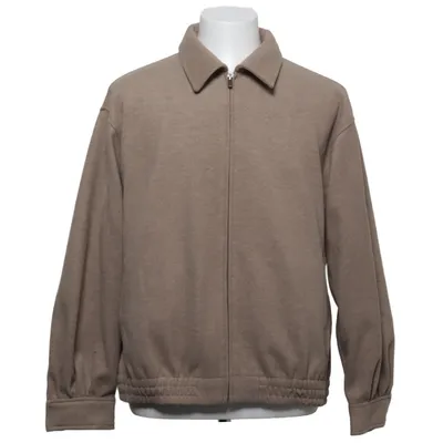 Jakke (Beige) fra Uniqlo Polyester, Uld