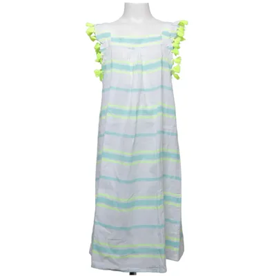 Dress (White, Blue, Yellow) from Sunuva Acrylic, Cotton