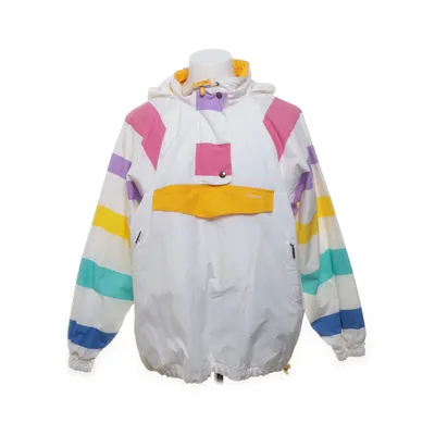 Anorak (White, Multicolored) from Prototype Cotton, Polyester