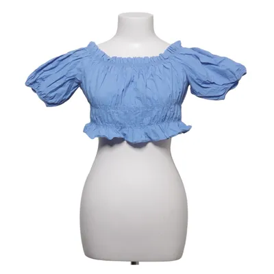 Crop top (Blå) från Zara Bomull