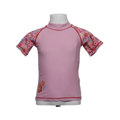 T-shirt de natation (Rose, Multicolore) de John Cabot Élasthane, Polyamide
