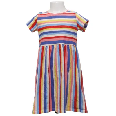 Dress (Blue, Red, Yellow, Multicolored) from Lindex Kids Cotton