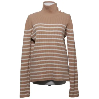 Turtleneck (Beige, Hvid) fra Aspesi Uld