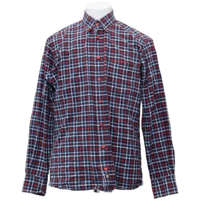 Chemise (Bleu, Rouge, Blanc) de American English by Park Lane Coton
