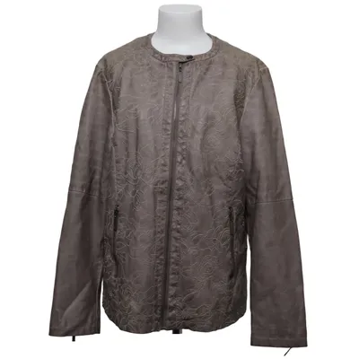 Jack (Beige) van Lisa Tossa Polyester, Polyurethaan, Viscose