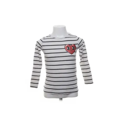Långärmad t-shirt (Vit, Svart, Röd) från H&M Kids Bomull, Elastan