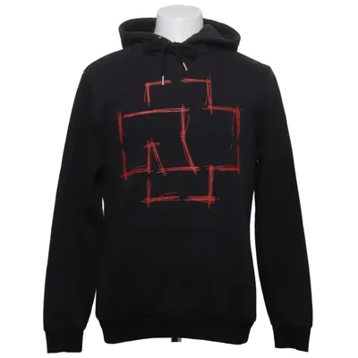 Capuchon sweater (Zwart, Rood) van Rammstein Katoen, Polyester