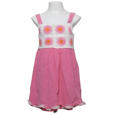 Jurk (Roze, Wit, Oranje) van Haute Hippie Acryl, Katoen, Polyester