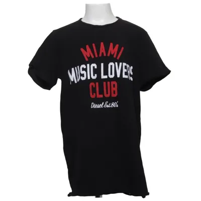 T-shirt (Zwart, Meerkleurig) van Diesel Katoen
