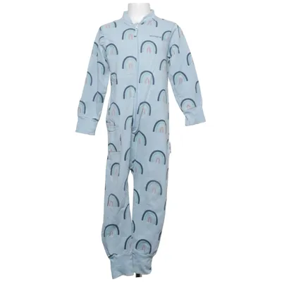 Mjukisdräkt (Blå, Flerfärgad) från Geggamoja Elastan, Ekologisk bomull