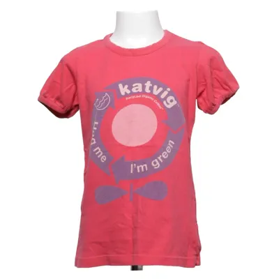 T-shirt (Rood) van Katvig Organisch katoen