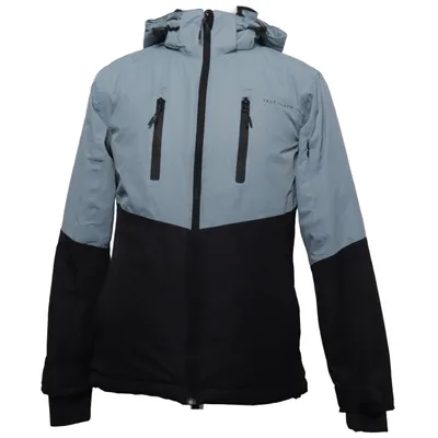 Skijacke (Grau, Schwarz) von True North Polyester