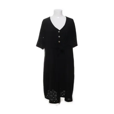 Klänning (Svart) från Ulla Popken Elastan, Polyester