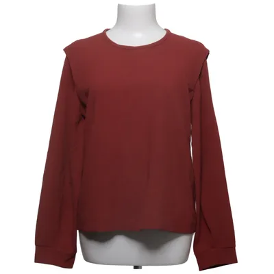 Blouse (Red) from Même Road Polyester, Viscose