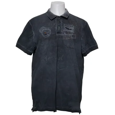 Polo shirt (Gray) from Camp David Cotton