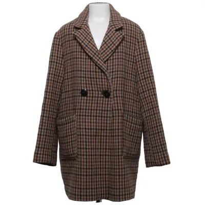 Manteau (Marron, Beige, Noir) de Zara Kids Acrylique, Polyamide, Laine