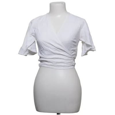 Slå-om top (Hvid) fra Supré Linned, Viscose