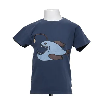 T-shirt (Blue) from Carlijnq Elastane, Organic cotton