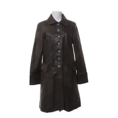 Läderkappa (Brun) från Claire.dk Skinn, Polyester