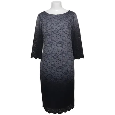 Jurk (Grijs, Zwart, Blauw) van Apanage Elastaan, Polyester