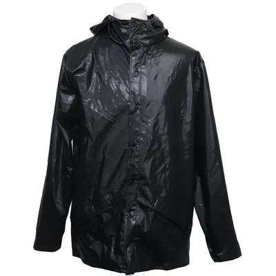 Raincoat (Black) from Rains Polyester, Polyurethane