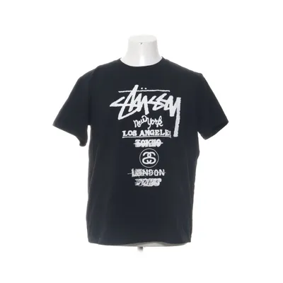 T-shirt (Svart) från Stüssy Bomull, Polyester