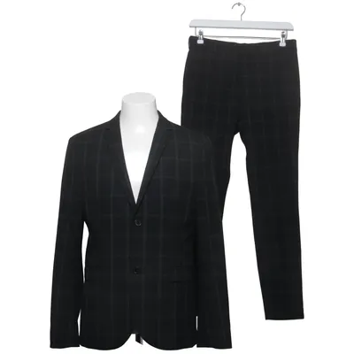 Costume (Noir) de H&M Man Coton, Élasthane, Polyester, Viscose