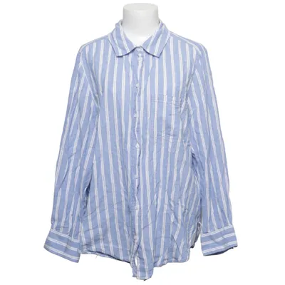 Shirt (Blue, Multicolored) from H&M Cotton, Linen