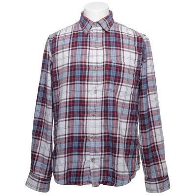 Flanellskjorta (Röd, Blå, Vit) från Izod Bomull, Polyester