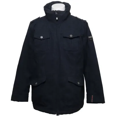 Safari jacket (Blue) from Exxtasy Polyamide, Polyester