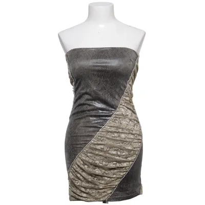Cocktailkjole (Sort, Beige) fra Tentation Elastan, Polyester